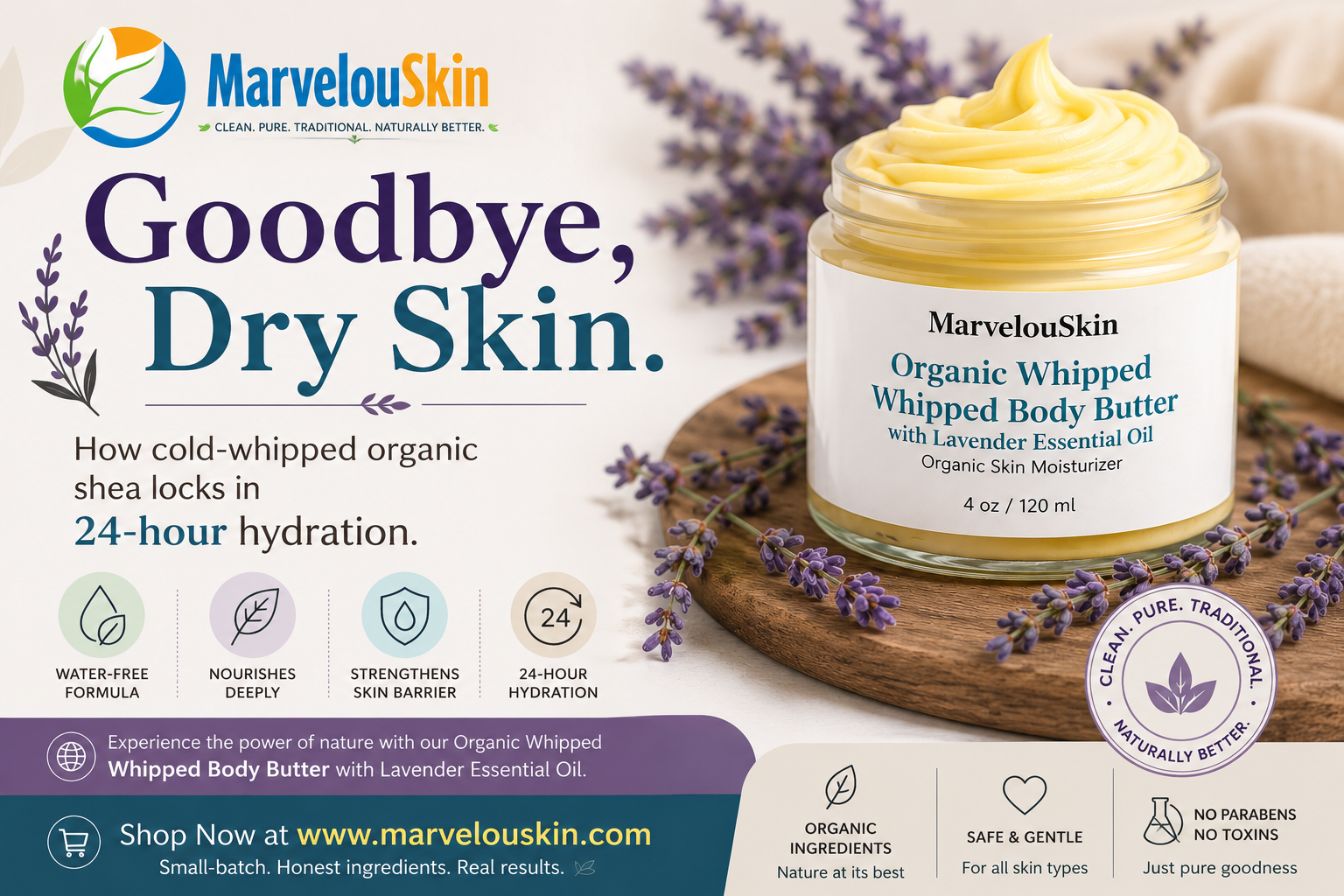 whipped shea butter