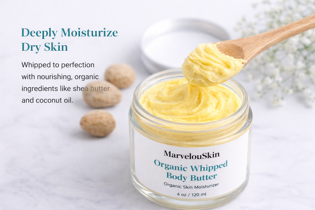 Marvelouskin Organic Whipped body butter