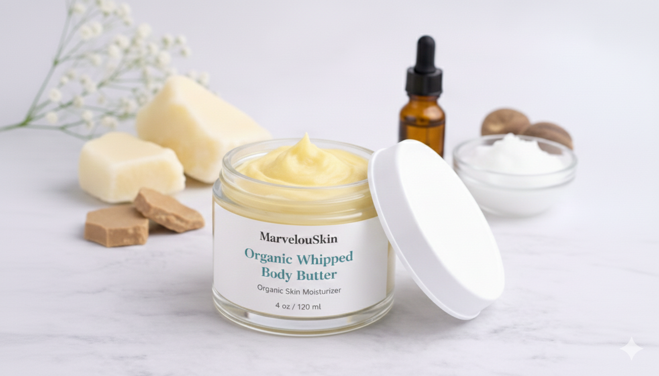Marvelouskin Organic Whipped body butter